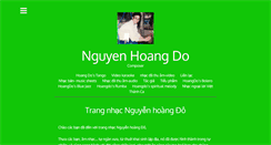 Desktop Screenshot of nguyenhoangdo.com